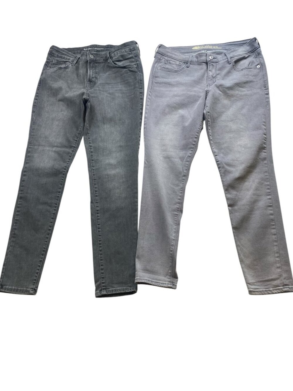 Bundle/Lot‎ of 2 pairs of Old Navy Rockstar Skinny Jeans Sz 12R Grays #334H